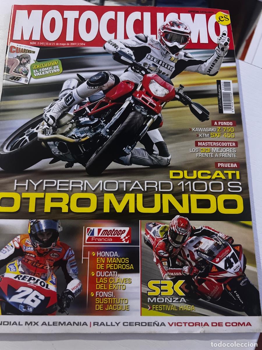 Coches y motocicletas: MOTOCICLISMO. N&ordm; 2047. MAYO. 2007. KAWASAKI Z 750. KTM SFX 450. DUCATI HYPERMOTARD 1100S.. LEER