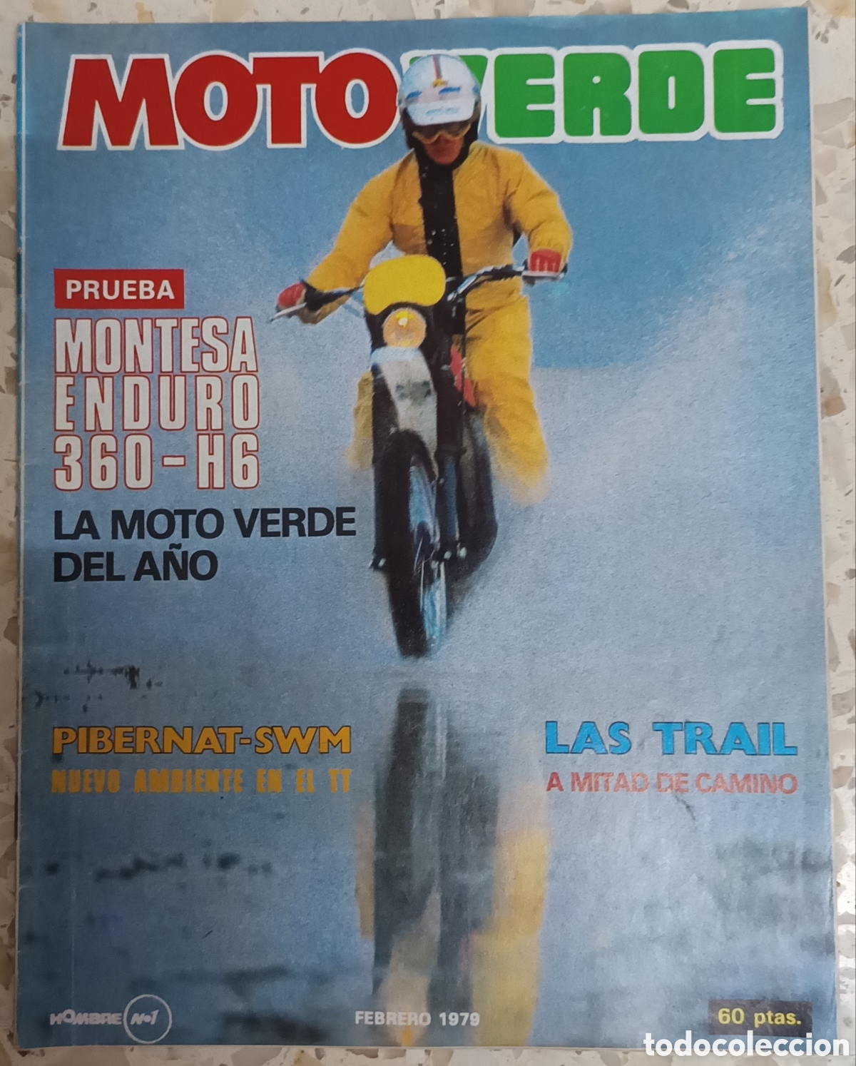 Coches y motocicletas: MOTO VERDE N&Uacute;MERO 7 prueba Montesa Enduro 360 h7