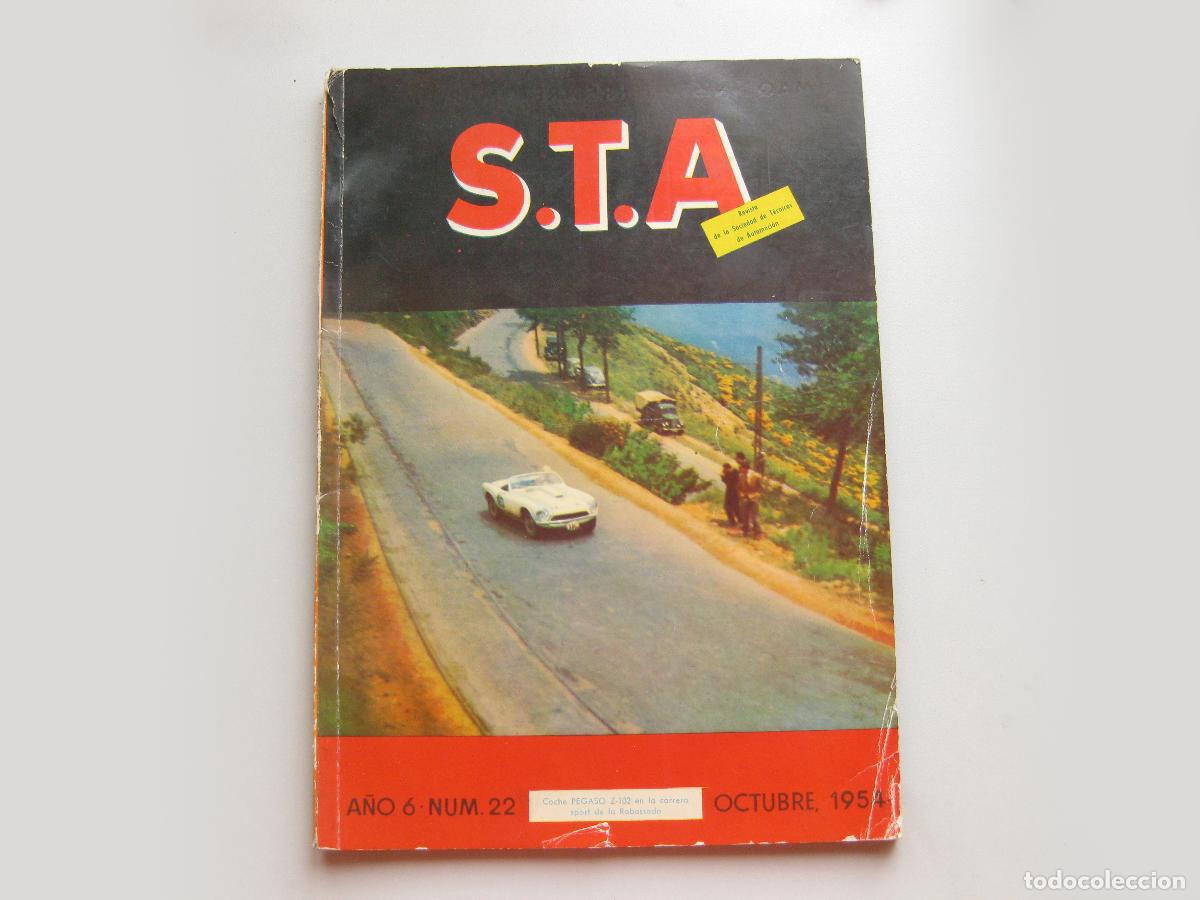 Carros e motociclos: REVISTA STA. A&Ntilde;O 6 N&ordm; 22 DE 1954. SOCIEDAD DE T&Eacute;CNICOS DE AUTOMOCI&Oacute;N.