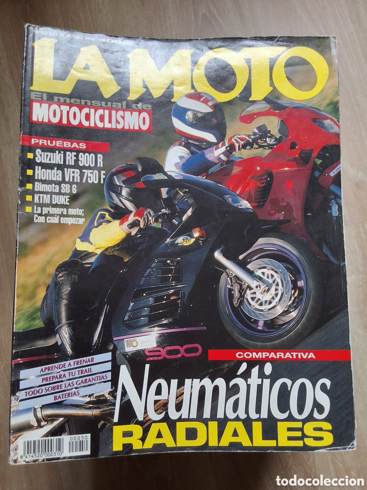 Coches y motocicletas: La moto mensual revista n&uacute;mero 50 a&ntilde;o 1994/6 edita Luike motorpress