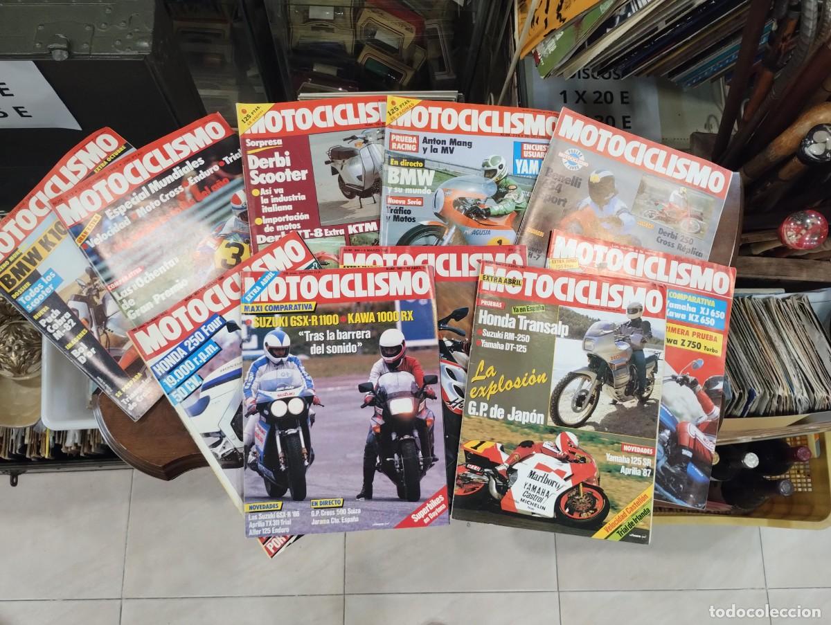 Coches y motocicletas: Lote de revistas de motociclismo (10 revistas)