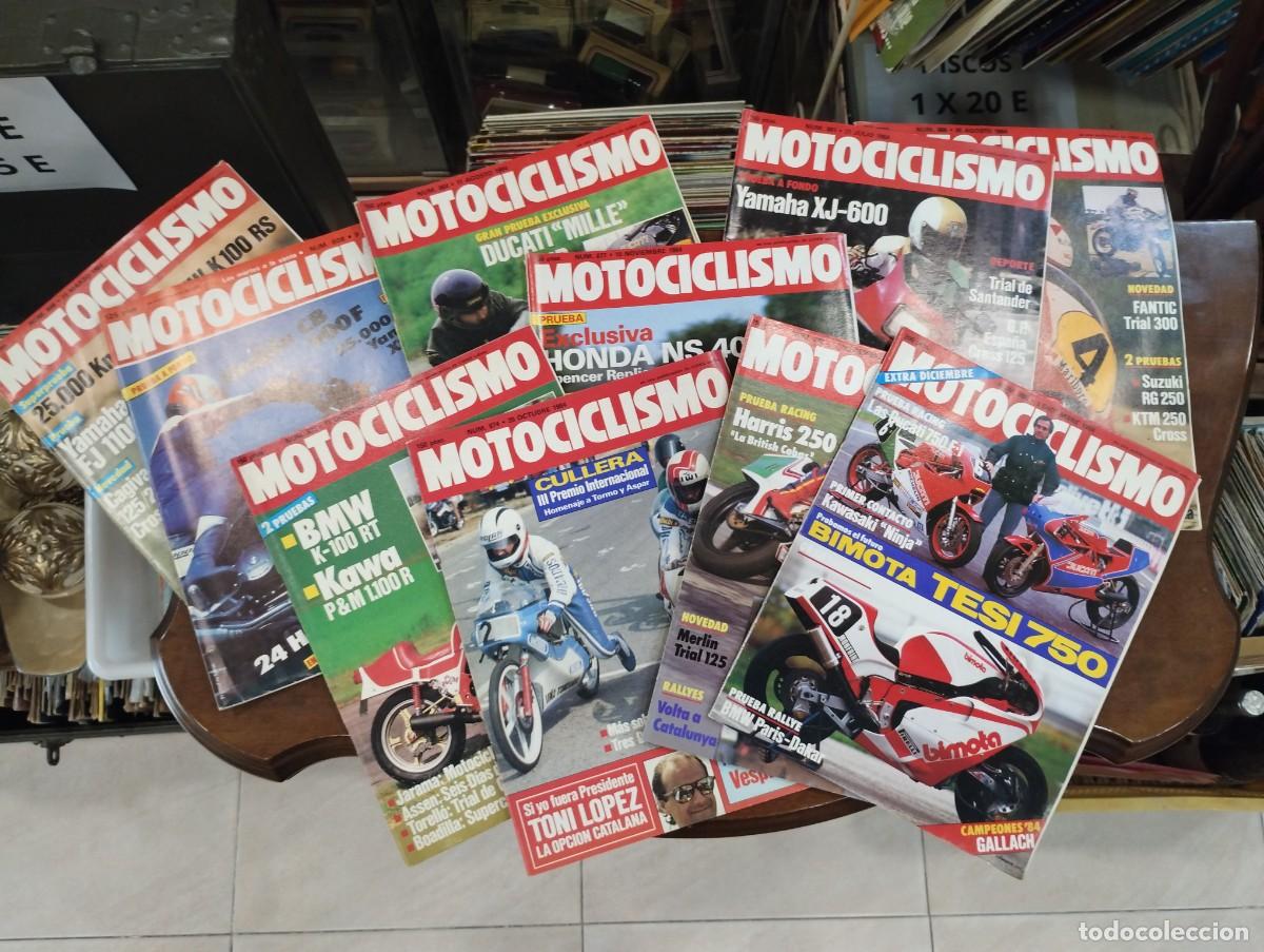 Coches y motocicletas: Lote de revistas de motociclismo (10 revistas)