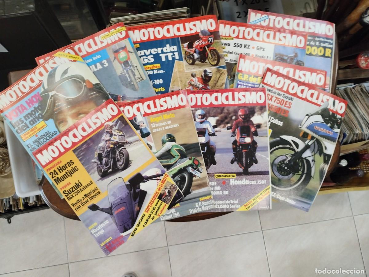 Coches y motocicletas: Lote de revistas de motociclismo (10 revistas)