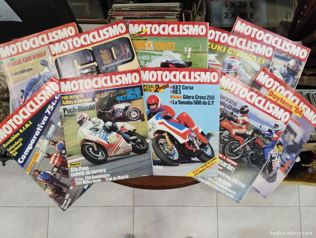 Coches y motocicletas: Lote de revistas de motociclismo (10 revistas)