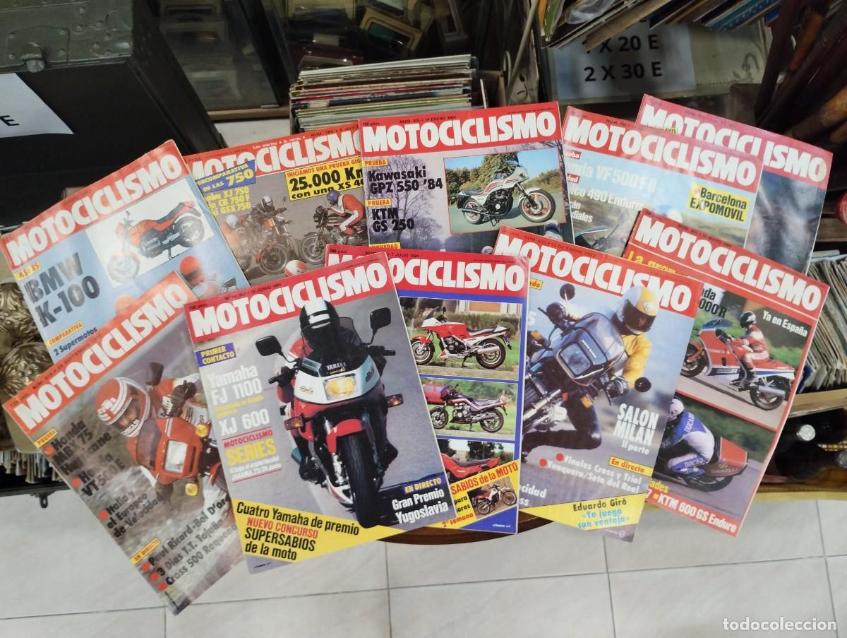 Coches y motocicletas: Lote de revistas de motociclismo (10 revistas)