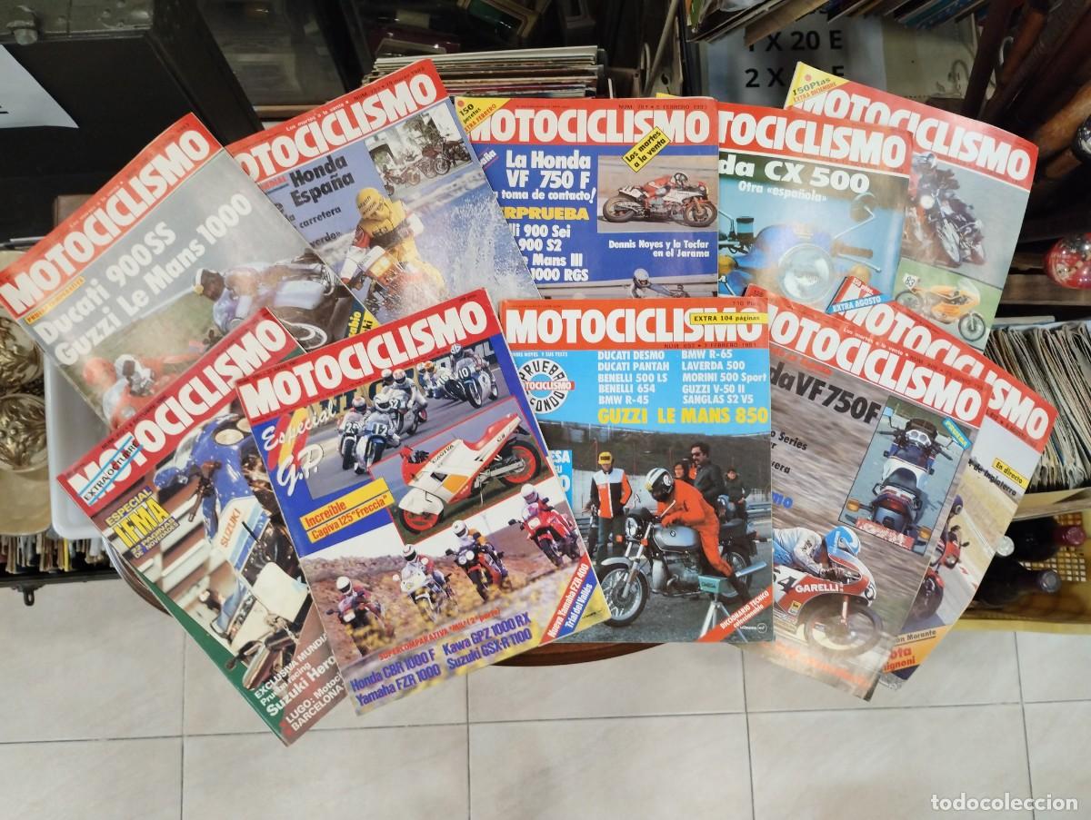 Coches y motocicletas: Lote de revistas de motociclismo (10 revistas)