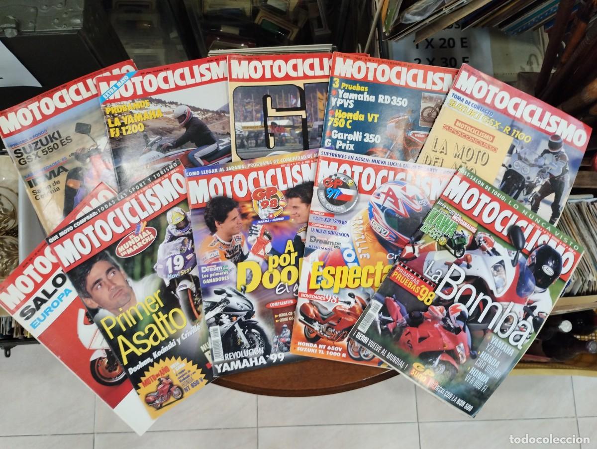 Coches y motocicletas: Lote de revistas de motociclismo (10 revistas)