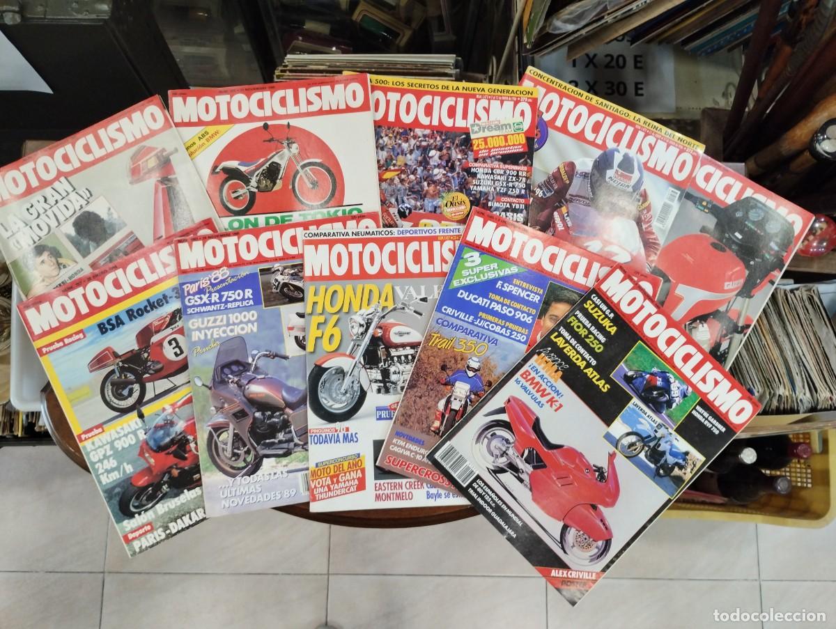 Coches y motocicletas: Lote de revistas de motociclismo (10 revistas)