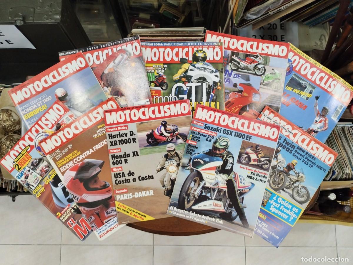 Coches y motocicletas: Lote de revistas de motociclismo (10 revistas)