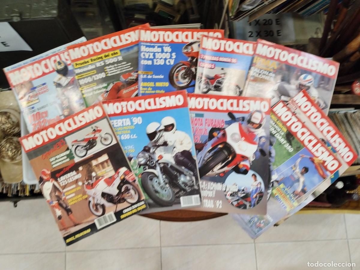 Coches y motocicletas: Lote de revistas de motociclismo (10 revistas)