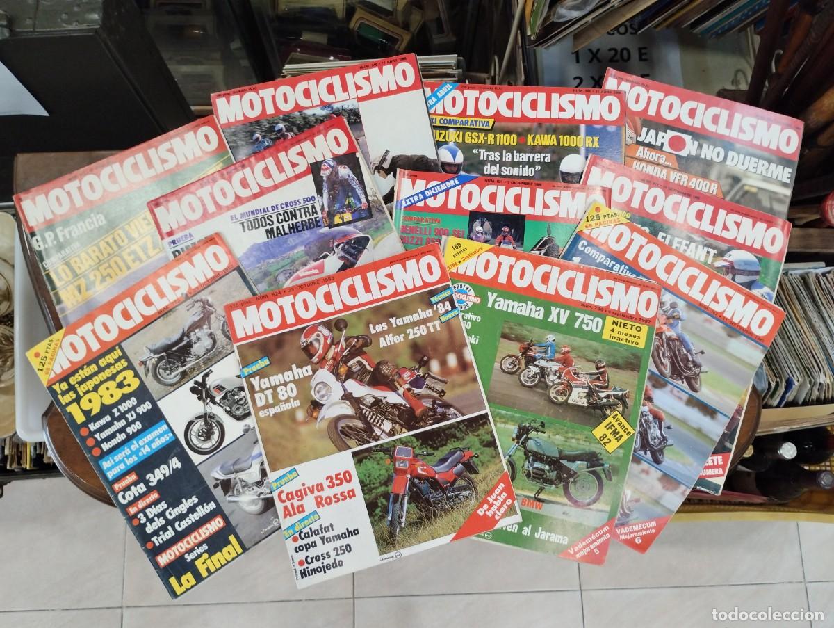 Coches y motocicletas: Lote de revistas de motociclismo (10 revistas)