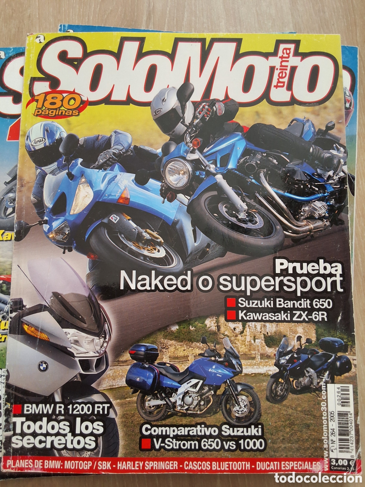 Coches y motocicletas: Solo moto treinta revista n&uacute;mero 264 a&ntilde;o 2005
