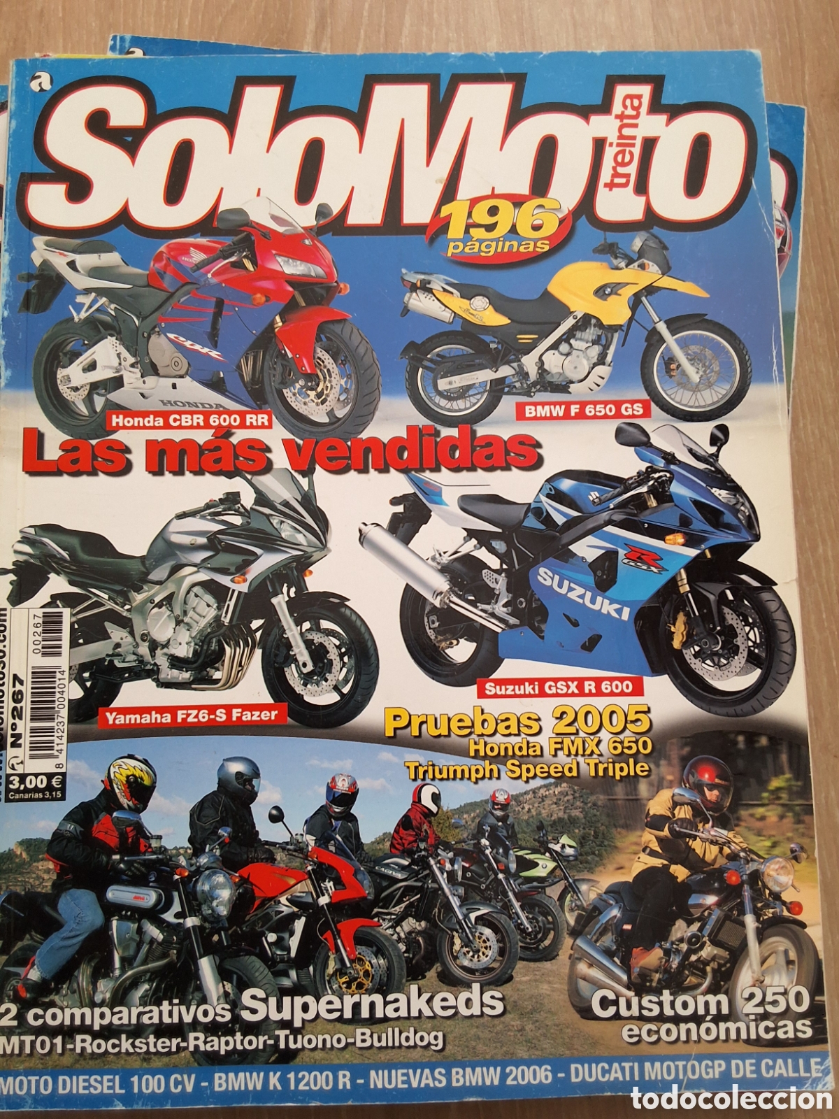 Coches y motocicletas: Solo moto treinta revista n&uacute;mero 267