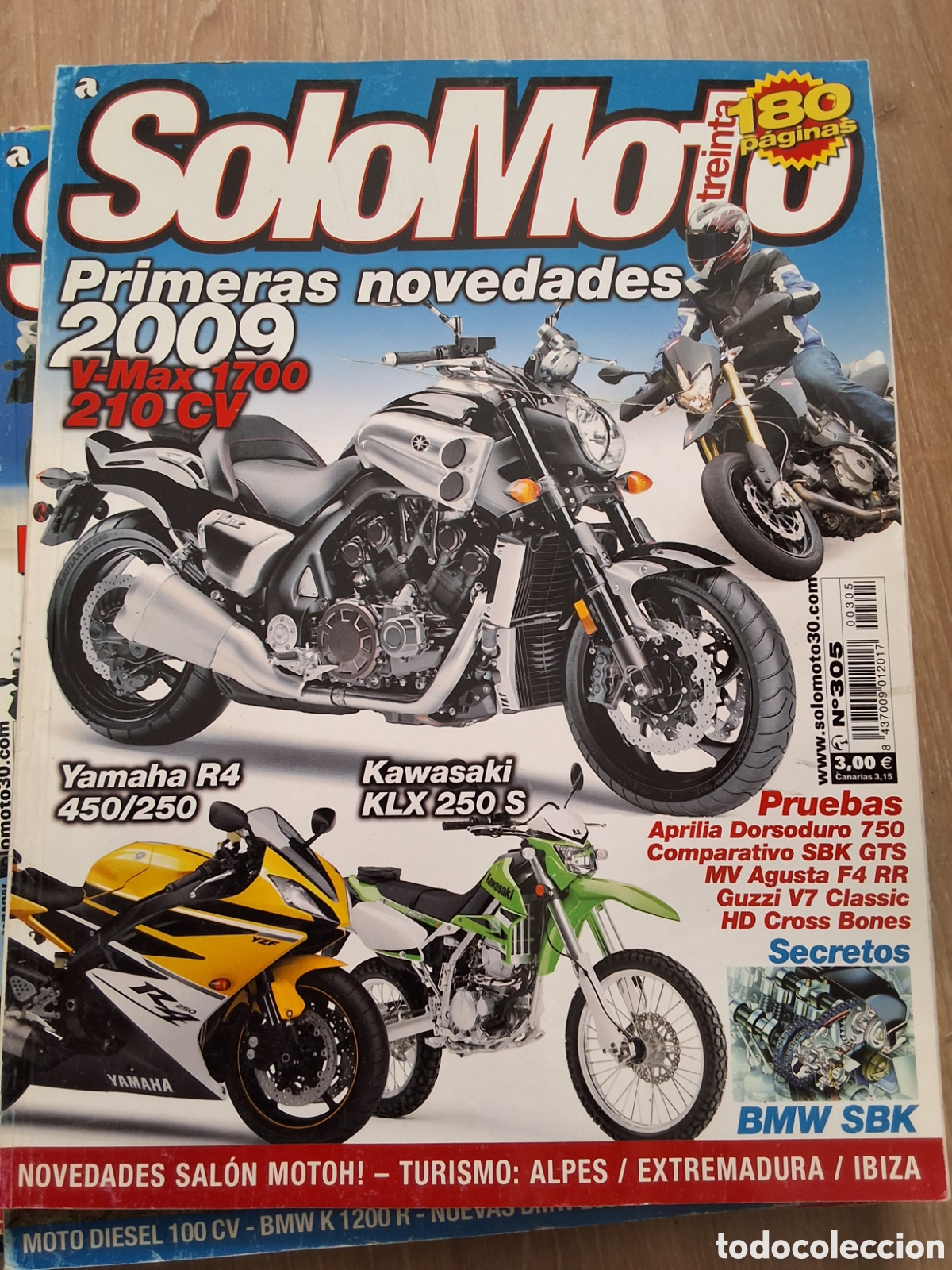 Coches y motocicletas: Solo moto treinta revista n&uacute;mero 305