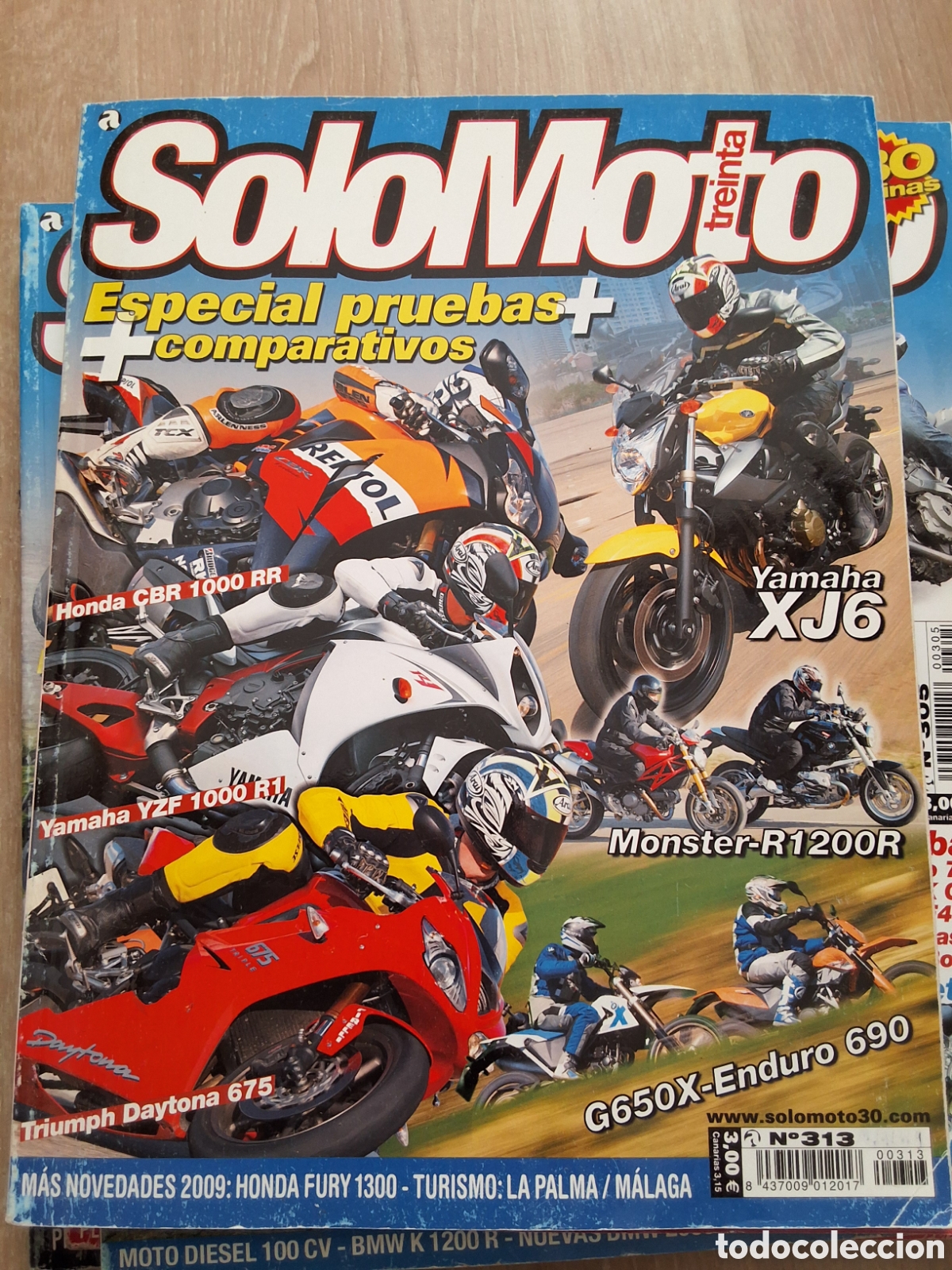 Coches y motocicletas: Solo moto treinta revista n&uacute;mero 323
