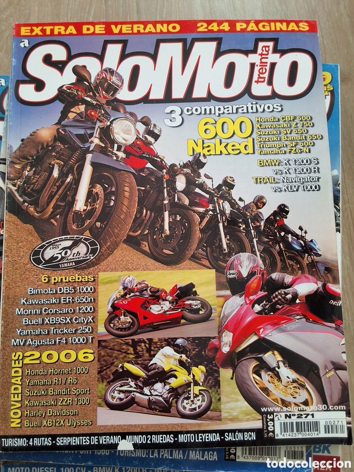 Coches y motocicletas: Solo moto treinta revista n&uacute;mero 271