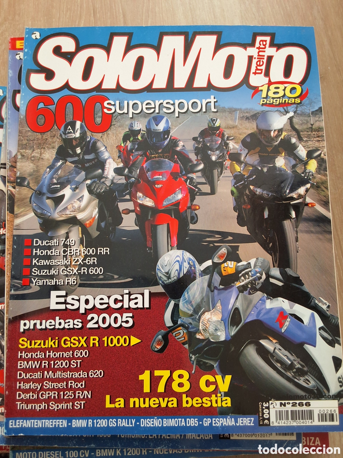 Coches y motocicletas: Solo moto treinta revista n&uacute;mero 266