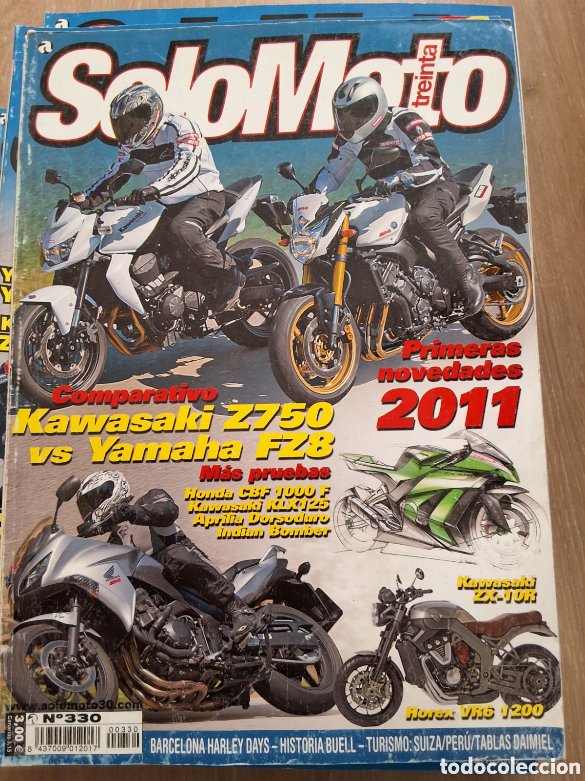 Coches y motocicletas: Solo moto treinta revista n&uacute;mero 330