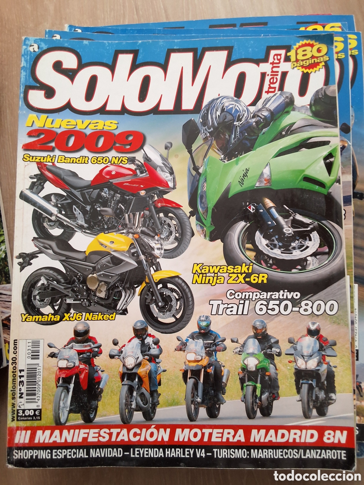 Coches y motocicletas: Solo moto treinta revista n&uacute;mero 311