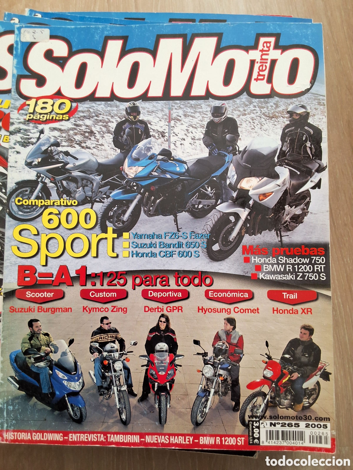 Coches y motocicletas: Solo moto treinta revista n&uacute;mero 265