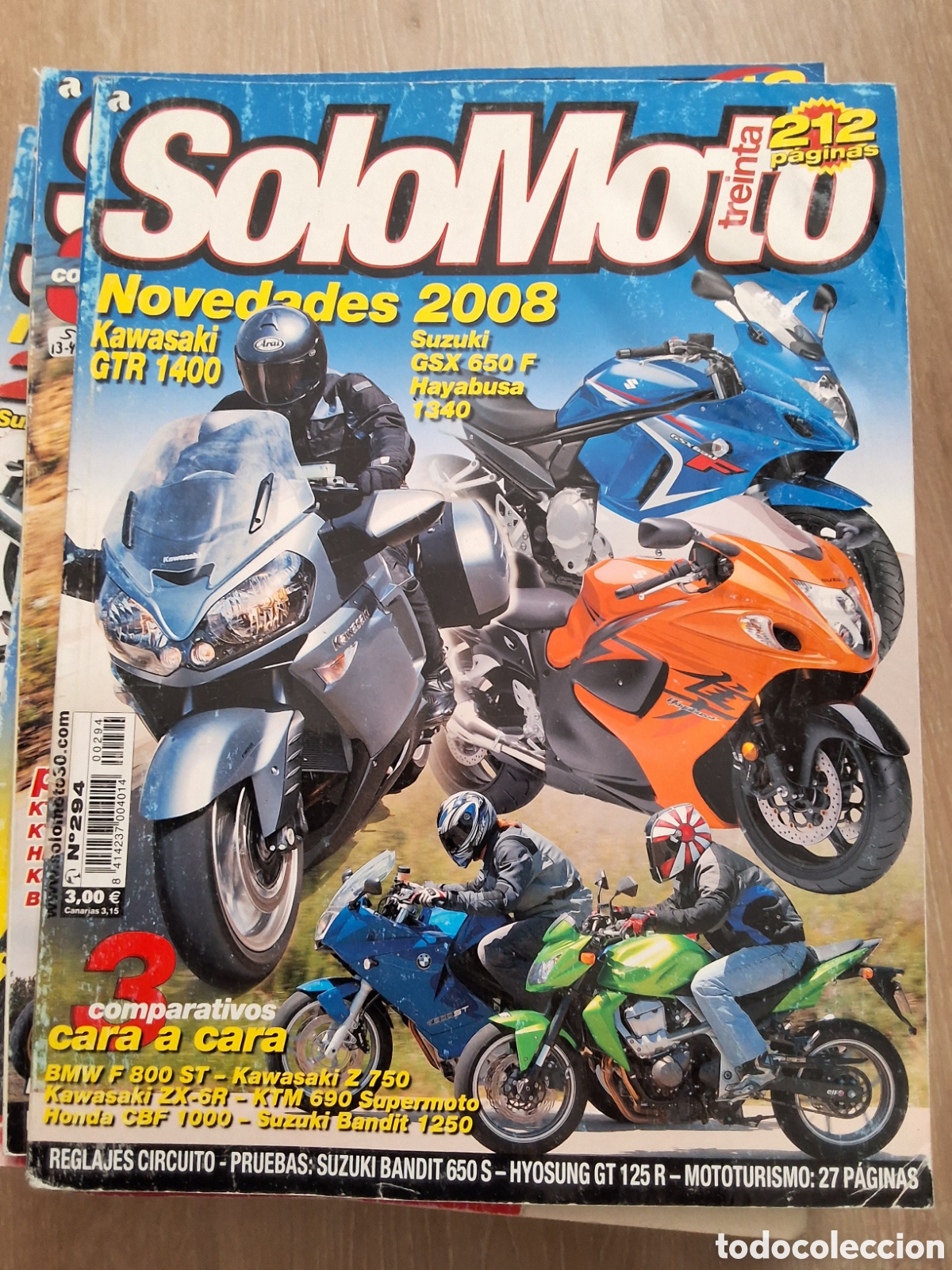 Coches y motocicletas: Solo moto treinta revista n&uacute;mero 294
