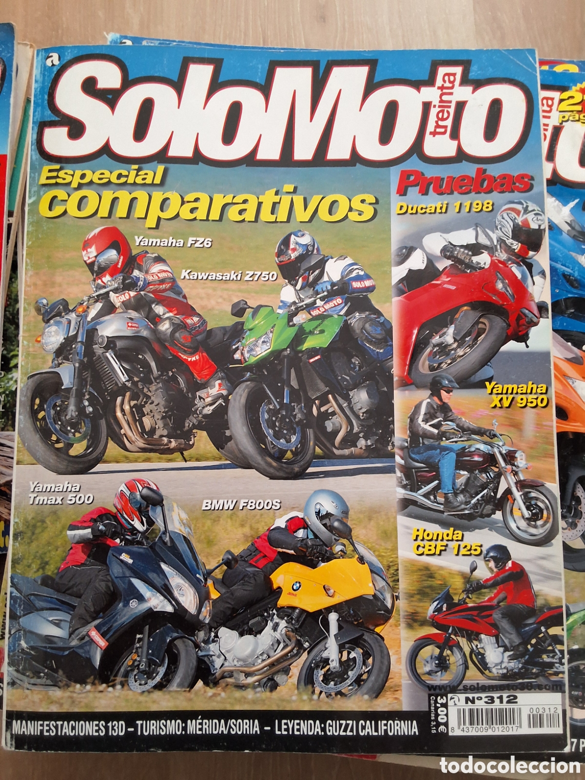 Coches y motocicletas: Solo moto treinta revista n&uacute;mero 312