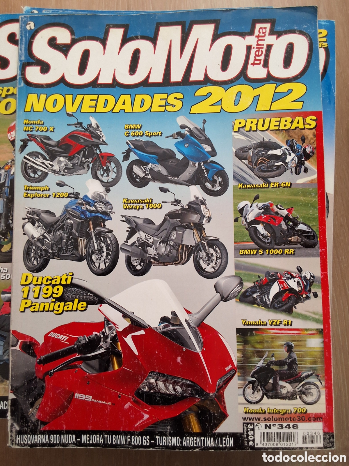 Coches y motocicletas: Solo moto treinta revista n&uacute;mero 346