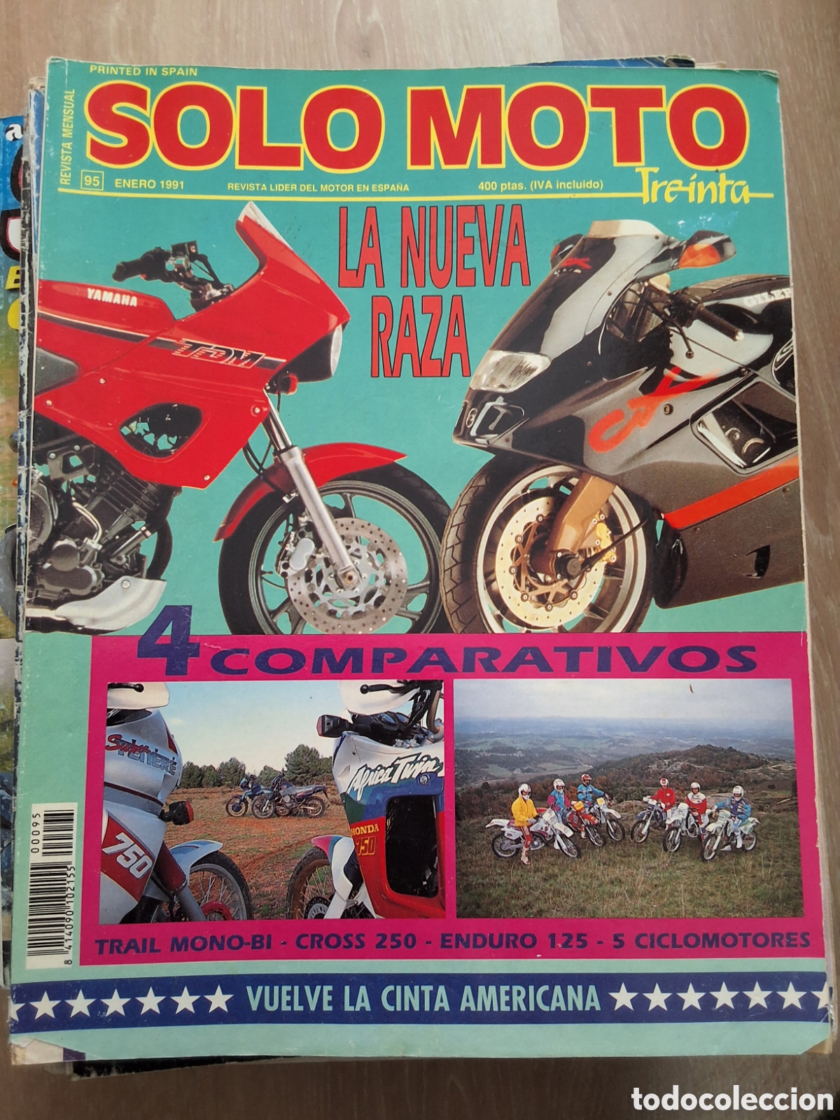 Coches y motocicletas: Solo moto treinta revista n&uacute;mero 95 a&ntilde;o 1991/1