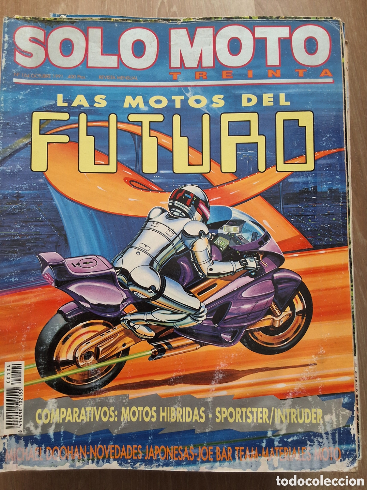 Coches y motocicletas: Solo moto treinta revista n&uacute;mero 104 a&ntilde;o 1991/10