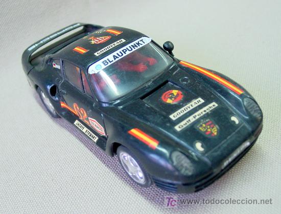 Scalextric: PORSCHE 959 SCALEXTRIC NEGRO - Foto 2