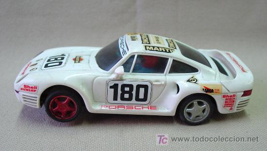 Scalextric: PORSCHE 959 SCALEXTRIC BLANCO - Foto 4