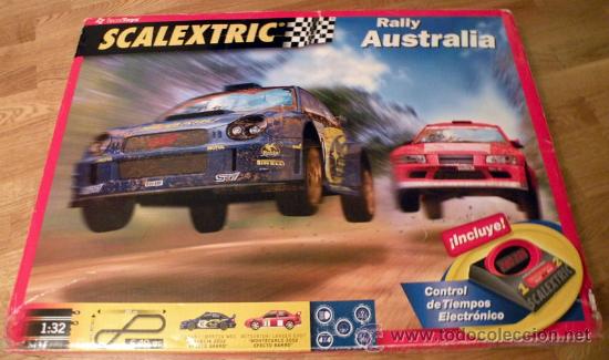 Scalextric: CIRCUITO SCALEXTRIC COMPLETO RALLY AUSTRALIA - Foto 1