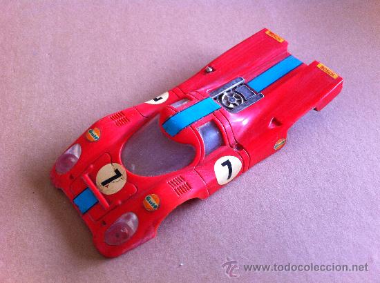 Scalextric: SCALEXTRIC EXIN PORSCHE 917 ROJO SHELL - Foto 3