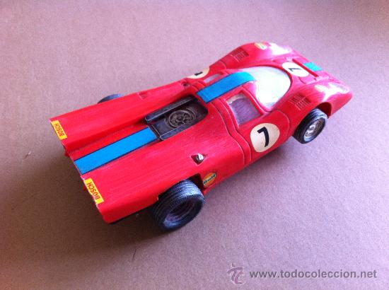 Scalextric: SCALEXTRIC EXIN PORSCHE 917 ROJO SHELL - Foto 4