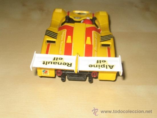 Scalextric: SCALEXTRIC EXIN RENAULT ALPINE AMARILLO REF 4053 DEL A&Ntilde;O 1976 - Foto 4