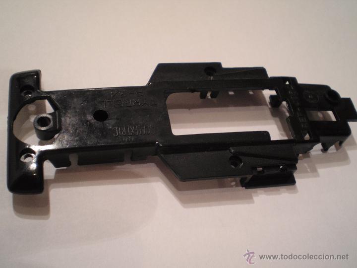 Scalextric: SCALEXTRIC EXIN CHASIS ORIGINAL TYRELL P34 6 RUEDAS - Foto 1