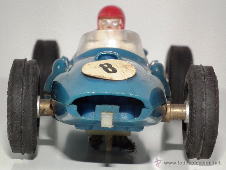 Scalextric: TRIANG SCALEXTRIC - SLOT COCHE COOPER DE GU&Iacute;A FIJA. COMPLETO - TODO ORIGINAL A&Ntilde;OS 60. FUNCIONA