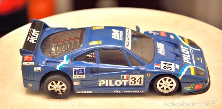Scalextric: FERRARI F40 AZUL PILOT - Foto 2