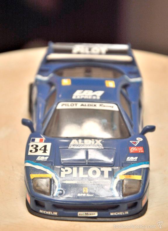 Scalextric: FERRARI F40 AZUL PILOT - Foto 3