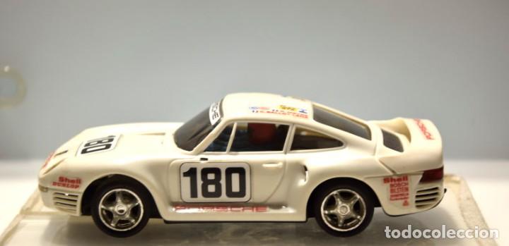 Scalextric: porche 959 blanco scalextric - Foto 1