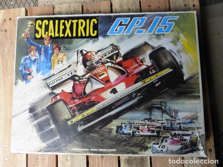 Scalextric: SCALEXTRIC GP15 CON COCHES Y PISTAS - Foto 1