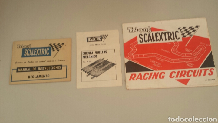 Scalextric: Antiguos folletos scalextric exin - Foto 1