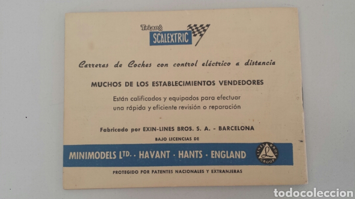 Scalextric: Antiguos folletos scalextric exin - Foto 10