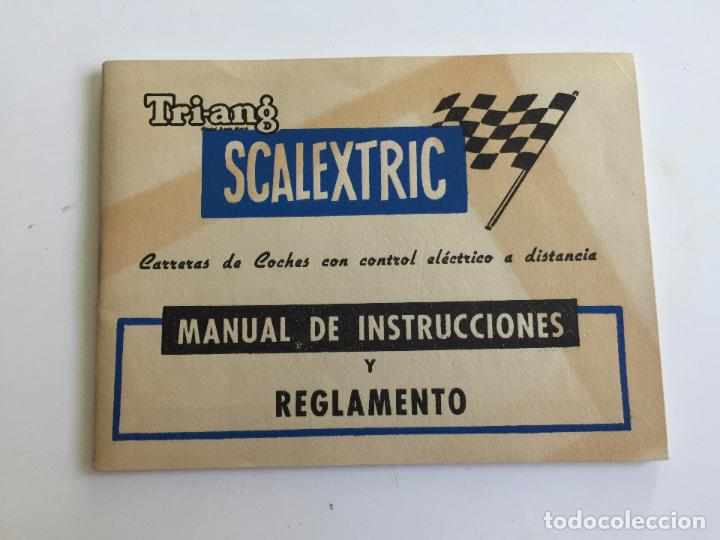 Scalextric: MANUAL DE INSTRUCCIONES Y REGLAMENTO DE SCALEXTRIC ORIGINAL DE EXIN LIBRITO LIBRO - Foto 1