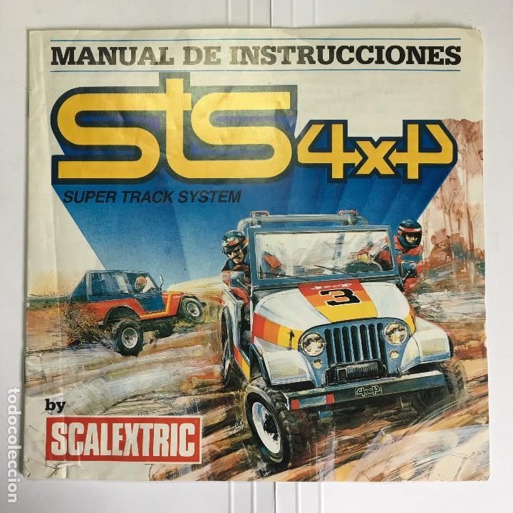 Scalextric: MANUAL DE INSTRUCCIONES DE SCALEXTRIC EXIN STS - Foto 1