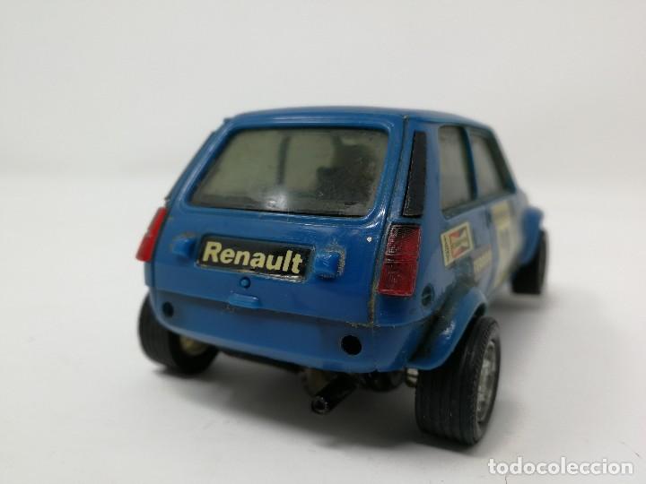 Scalextric: Renault 5 COPA azul EXIN ref 4058 coche Scalextric - Foto 5