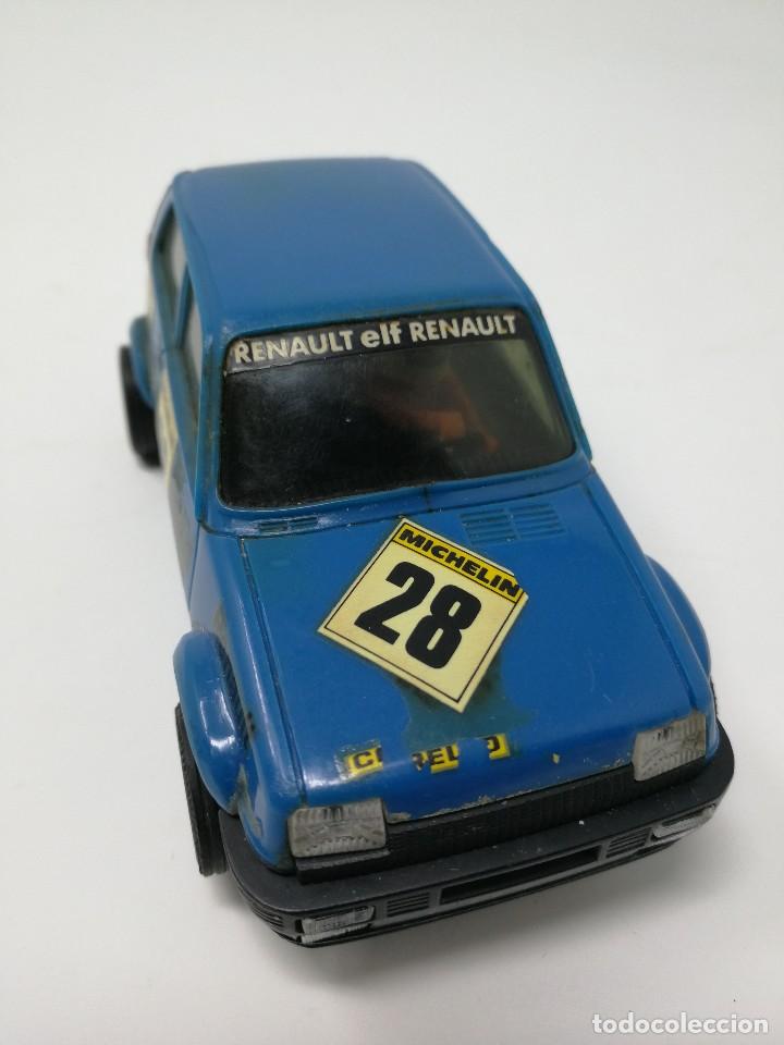 Scalextric: Renault 5 COPA azul EXIN ref 4058 coche Scalextric - Foto 6