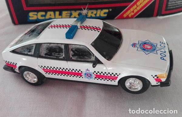 scalextric rover 3500 police car