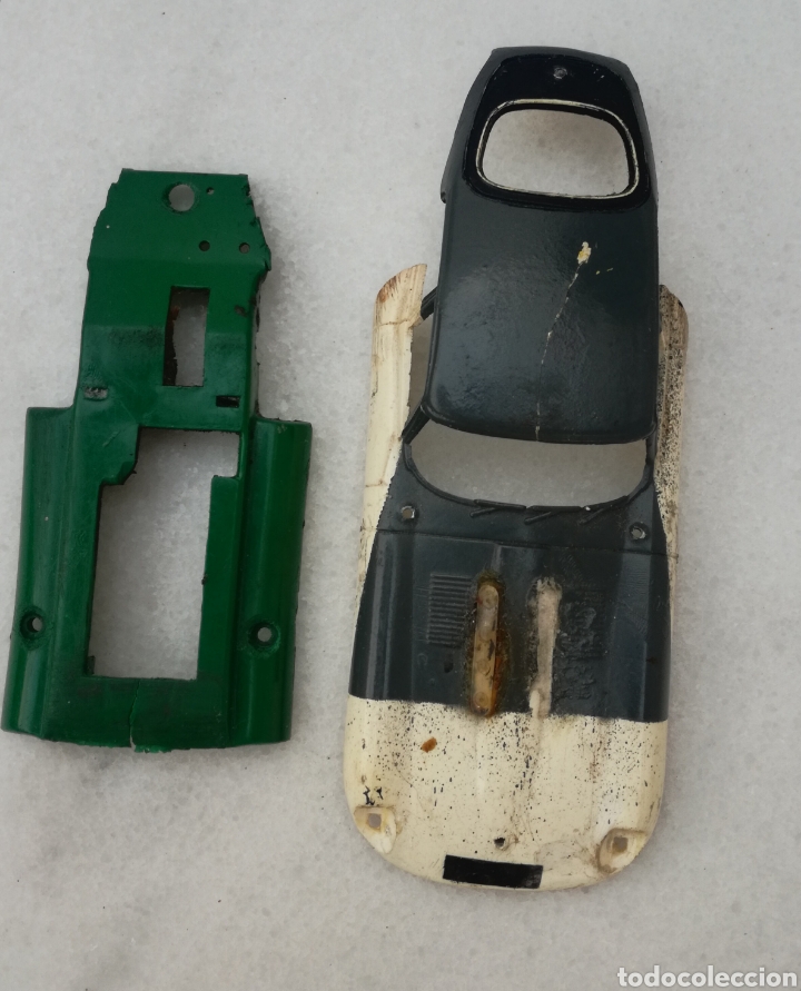 Scalextric: Carroceria y chasis jaguar e type scalextric - Foto 1