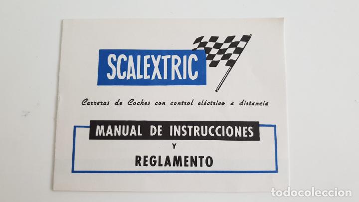Scalextric: MANUAL DE INSTRUCCIONES Y REGLAMENTO DE SCALEXTRIC ORIGINAL DE EXIN LIBRITO LIBRO - Foto 1